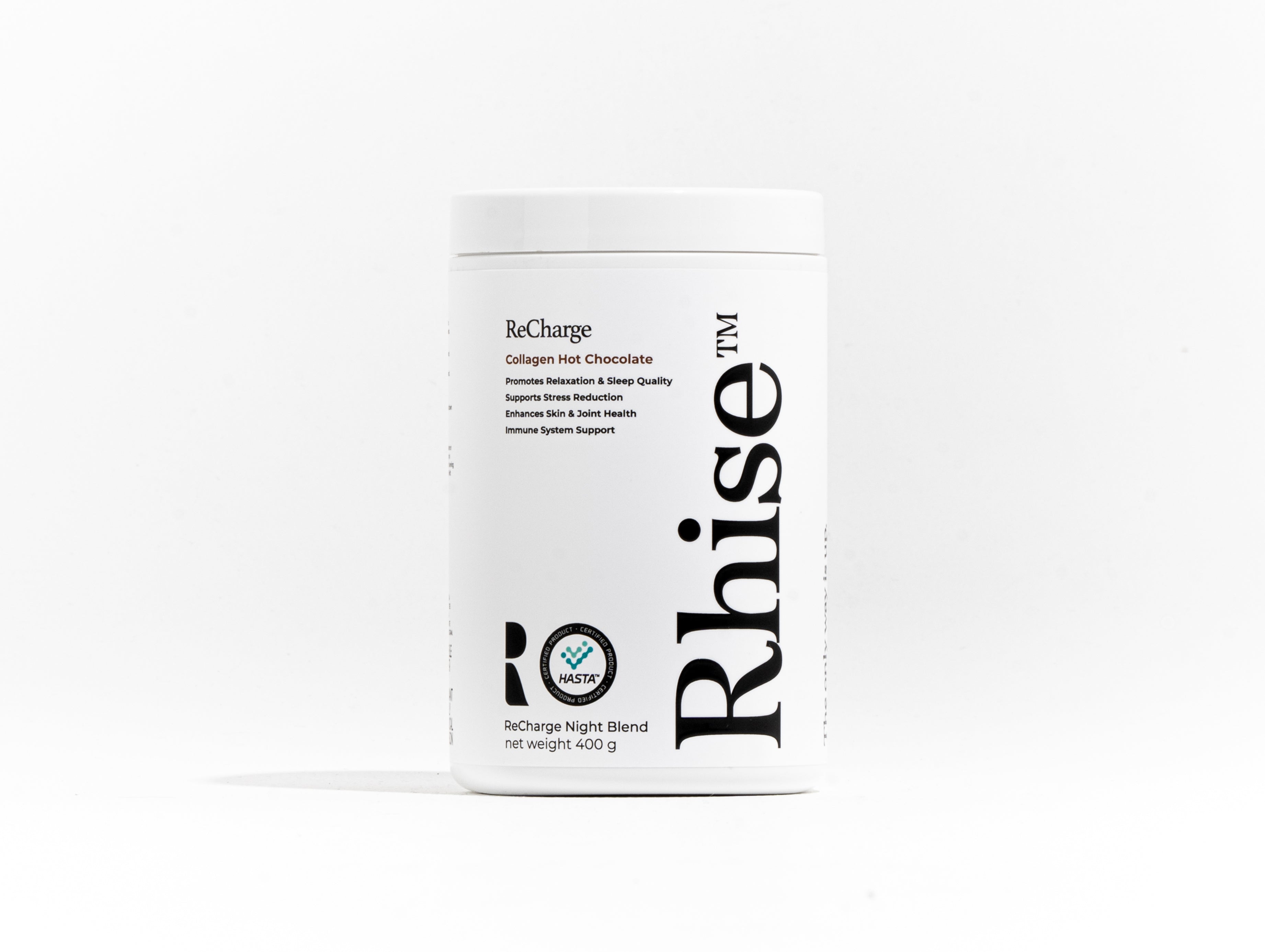 Rhise™ ReCharge Collagen Hot Chocolate (Sleep Aid)